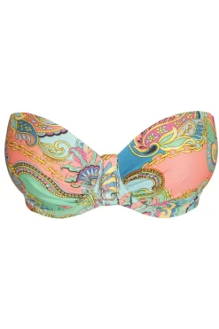 Bad/beach dames bikini top groen