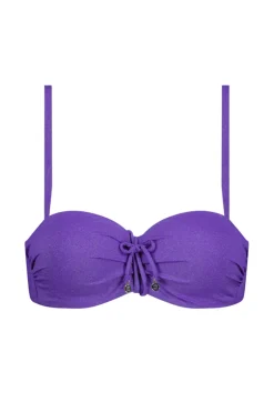 Bad/beach dames bikini top paars