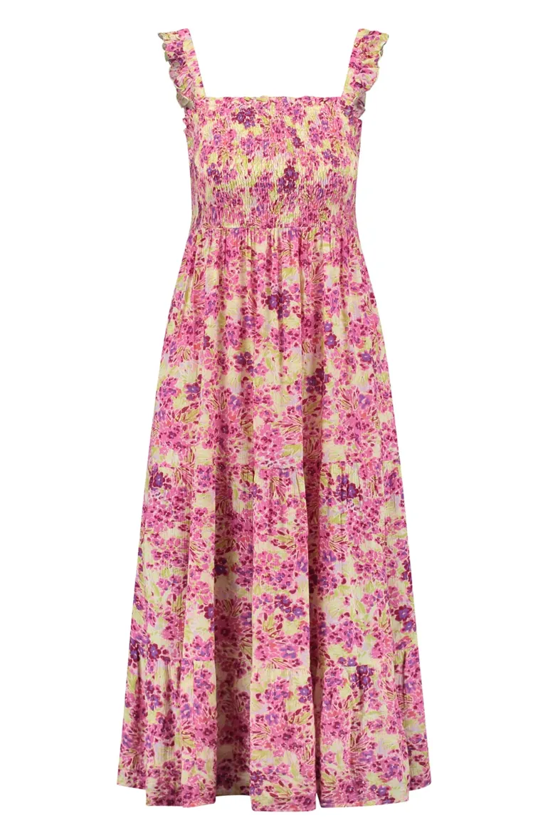 Bad/beach dames jurkje strand rose