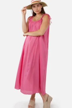 Bad/beach dames jurkje strand rose