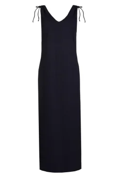 Bad/beach dames jurkje strand blauw