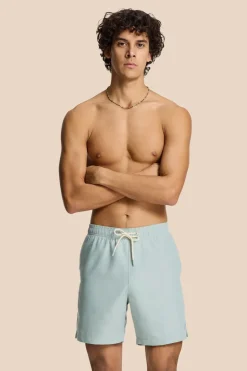 Bad/beach heren zwemshort groen