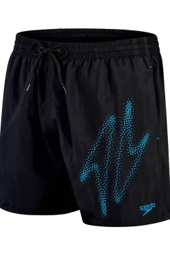 Bad/beach heren zwemshort blauw