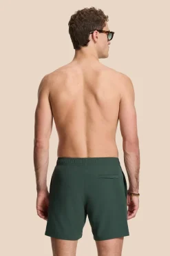 Bad/beach heren zwemshort groen