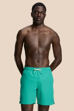 Bad/beach heren zwemshort blauw