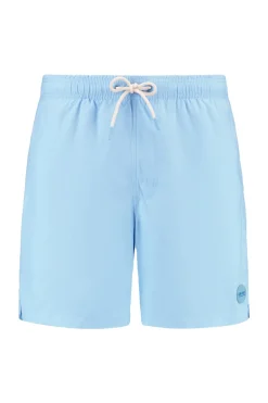 Bad/beach heren zwemshort blauw