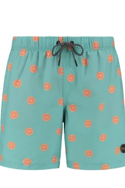 Bad/beach heren zwemshort blauw