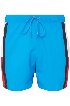 Bad/beach heren zwemshort blauw