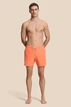 Bad/beach heren zwemshort oranje