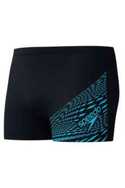 Bad/beach heren zwemslip mid zwart