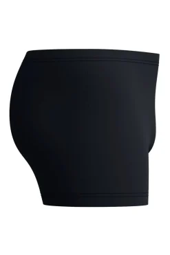 Bad/beach heren zwemslip mid zwart