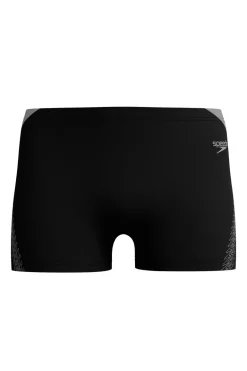 Bad/beach heren zwemslip mid zwart