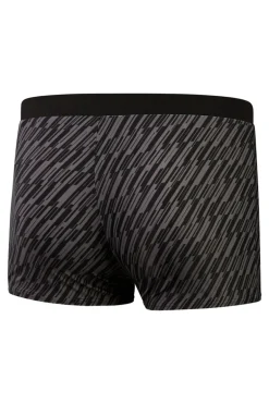 Bad/beach heren zwemslip mid grijs