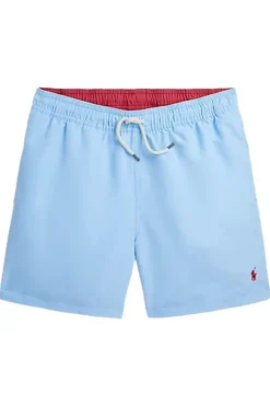 Bad/beach jongens zwemshort blauw