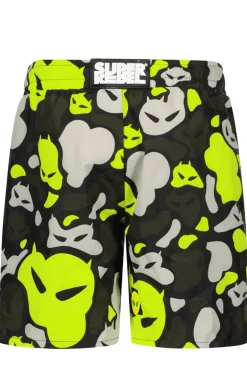 Bad/beach jongens zwemshort geel