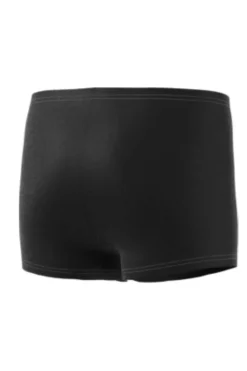 Bad/beach jongens zwemslip mid zwart