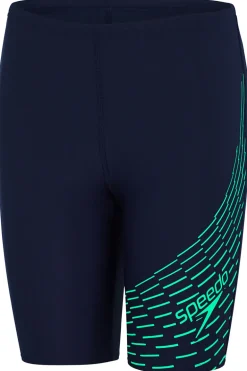Bad/beach jongens zwemslip krt blauw