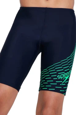 Bad/beach jongens zwemslip krt blauw