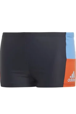 Bad/beach jongens zwemslip lng blauw