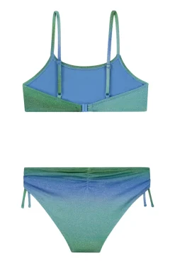 Bad/beach meisjes bikini groen