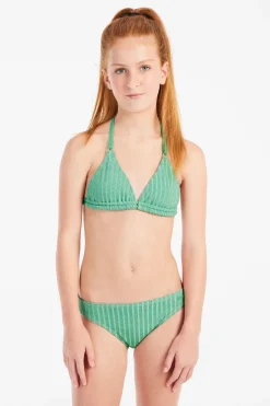 Bad/beach meisjes bikini groen