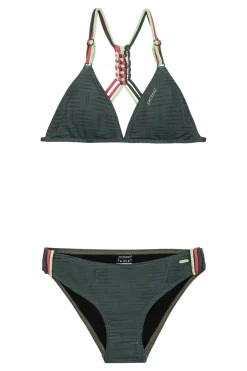 Bad/beach meisjes bikini groen