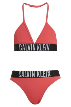 Bad/beach meisjes bikini rose