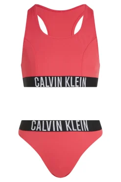 Bad/beach meisjes bikini rose