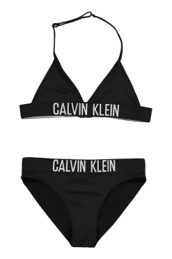 Bad/beach meisjes bikini zwart