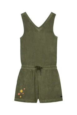 Bad/beach meisjes ov kleding groen