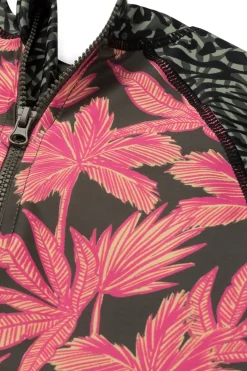 Bad/beach meisjes top groen