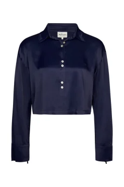 Calais Blouse Navy
