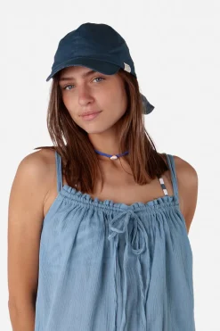 Casual cap blauw
