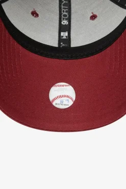 Casual cap rood