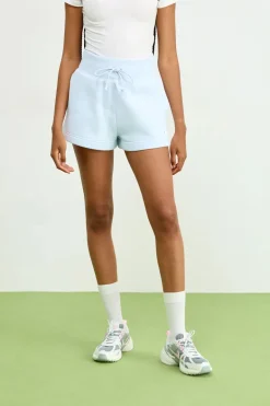Casual dames short blauw