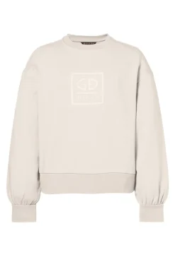 Casual dames sweater bruin