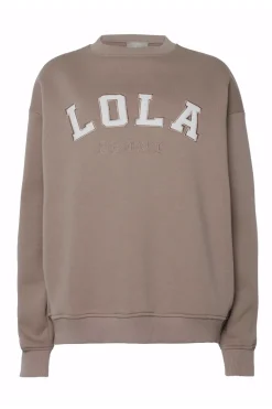 Casual dames sweater bruin