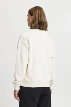 Casual dames sweater ecru