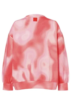 Casual dames sweater rood