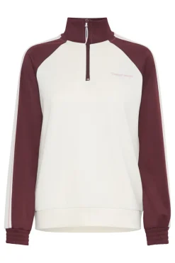 Casual dames sweater rood
