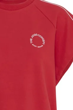 Casual dames sweater rood