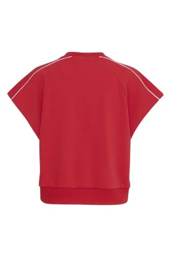 Casual dames sweater rood