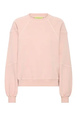 Casual dames sweater rose