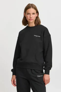 Casual dames sweater zwart
