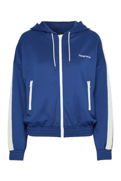 Casual dames vest blauw