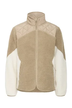 Casual dames vest bruin