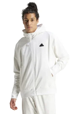 Casual heren hoodie wit