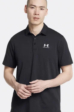 Casual heren polo km zwart
