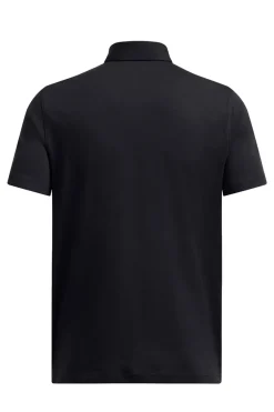 Casual heren polo km zwart