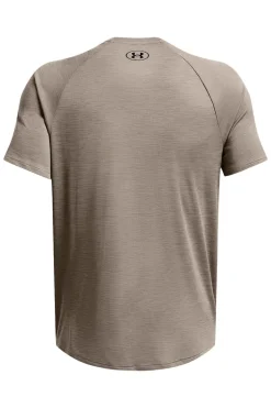 Casual heren t-shirt km bruin